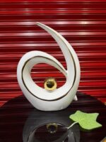 Modern Abstract Ceramic Sculpture - Image 3